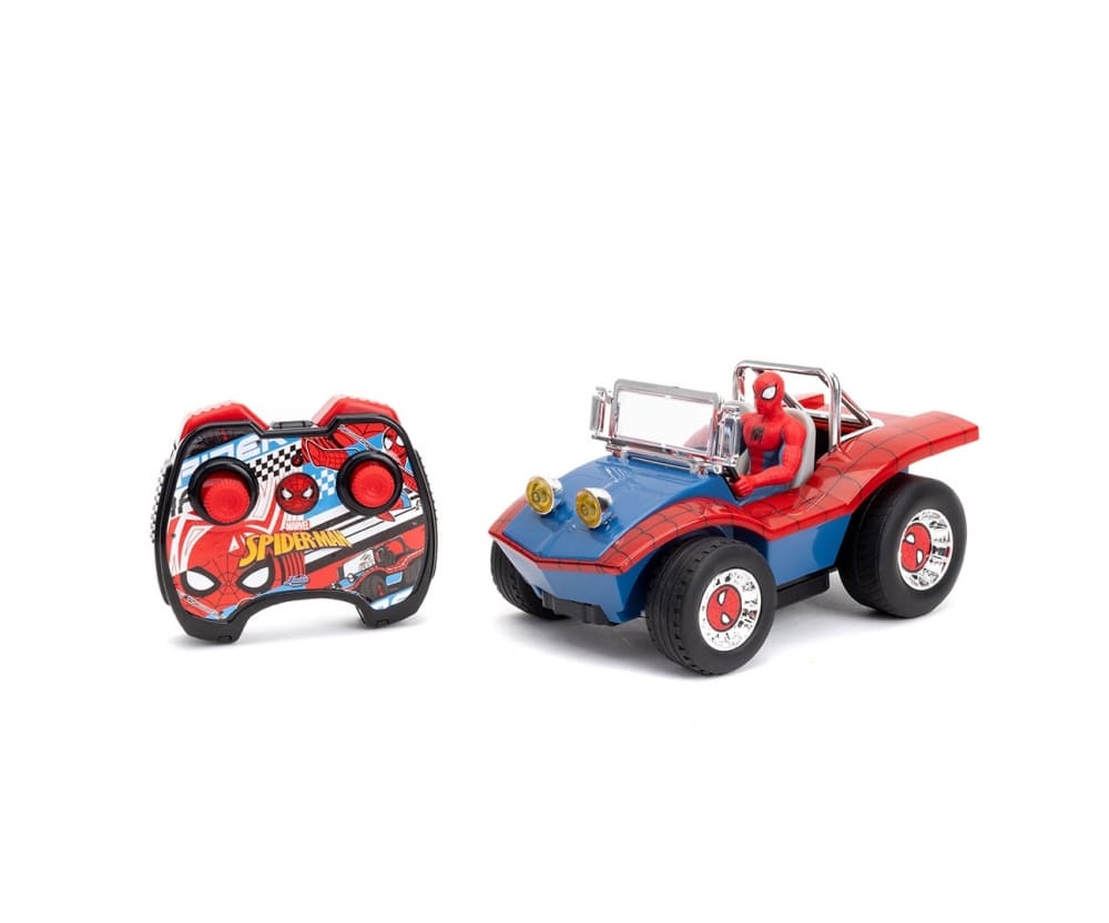 Jada Marvel Spider Man RC Buggy 1:24