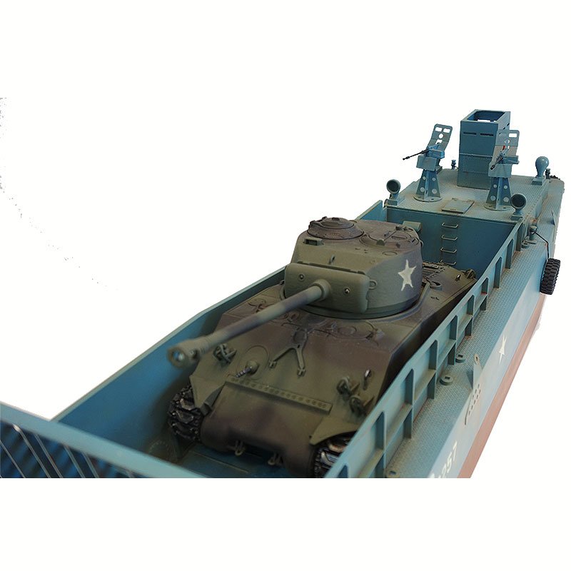 Torro 1_16 RC Landungsboot und RC Panzer LCM3 und Sherman M4A3 76mm IR - RC-Zubehoer