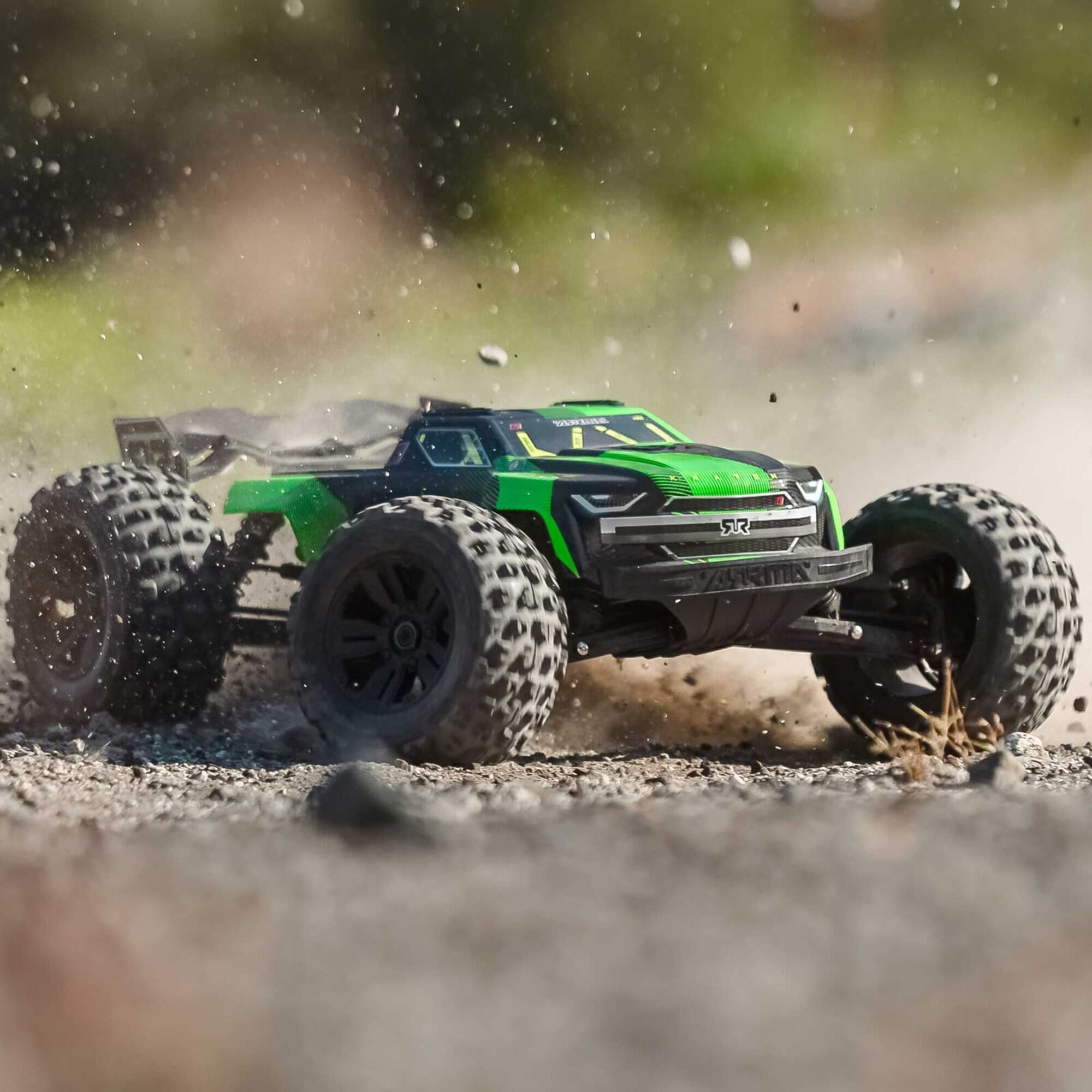 Arrma KRATON 6S BLX V6 RTR 1_8 Speed Truck in Gruen-Schwarz