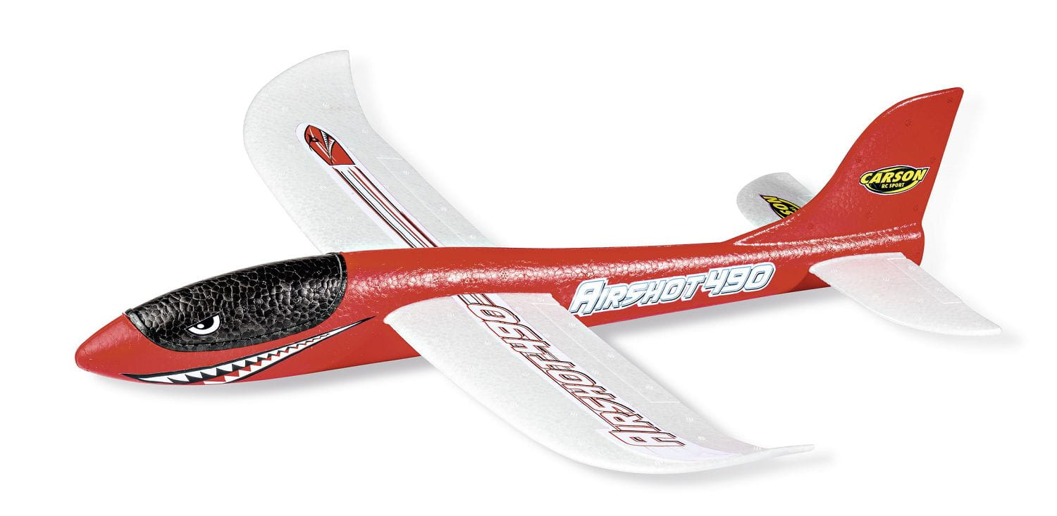 Carson Wurfgleiter Airshot 490 rot