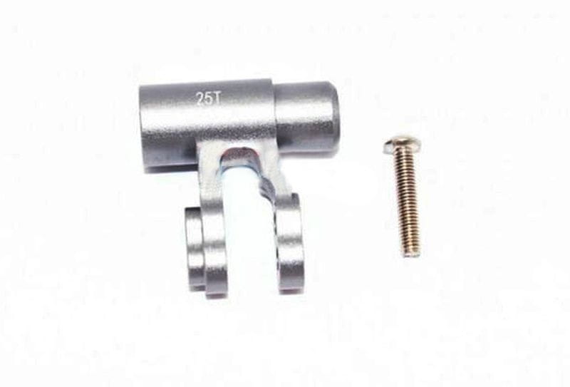 GPM Alu Standard Servo Horn 25T silber fuer Traxxas X-MAXX - RC-Zubehoer