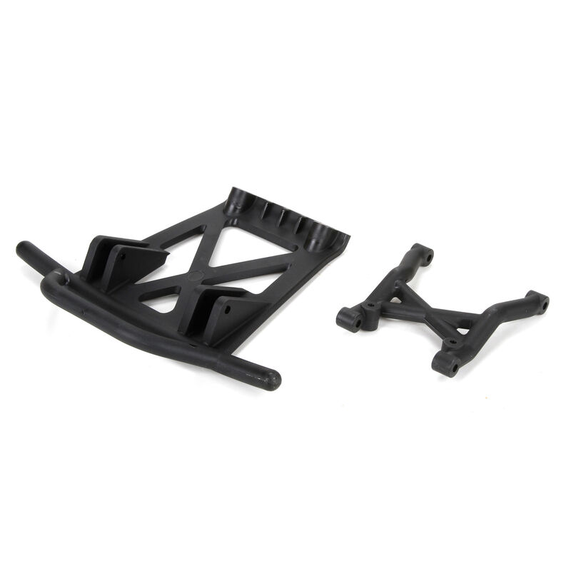 Losi Rear Bumper Brace_ Bumper_Skid Plate_ MTXL - RC-Zubehoer