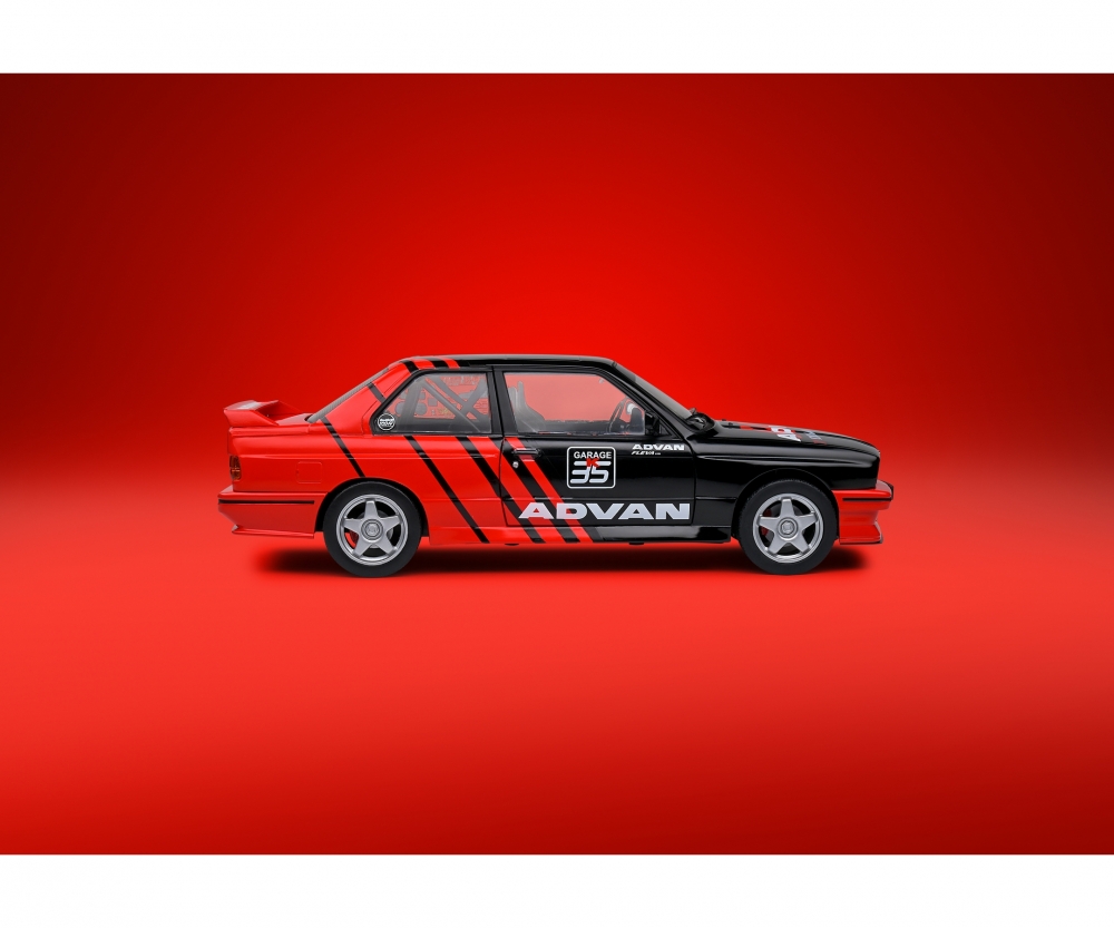 Solido 1_18 BMW E30 M3 ADVAN DRIFT Modellauto - RC-Zubehoer