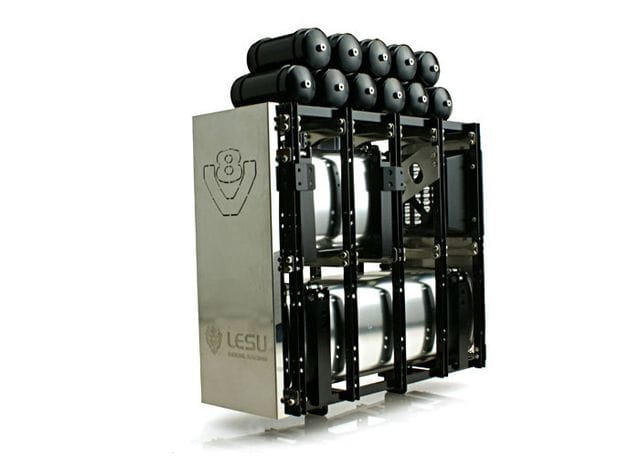Lesu 1:14 Schwerlastturm für Tamiya Scania V8