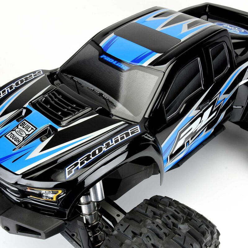 Proline Pre-Cut 2017 Ford F-150 Raptor Black Body X-MAXX Proline Pre-Cut 2017 Ford F-150 Raptor Black Body X-MAXX