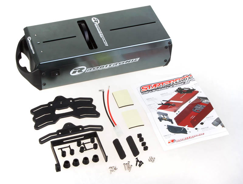 Robitronic Starterbox für Buggy & Truggy 1/8 (grau) Robitronic Starterbox für Buggy & Truggy 1/8 (grau)