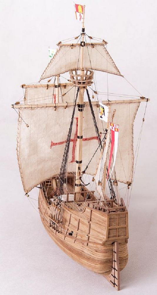 Krick Dusek Santa Maria Segelschiff 1:72 Holz Baukasten