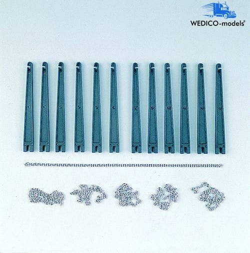 Wedico Rungen fuer Flachbettaufbauten - RC-Zubehoer