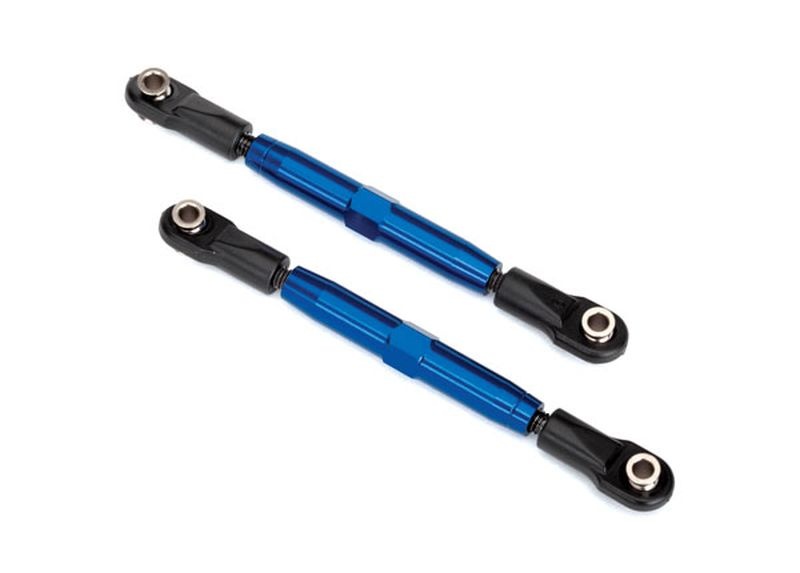 Traxxas L_R Gewindestange Camber 73mm hi Alurohr blau eloxiert - RC-Zubehoer
