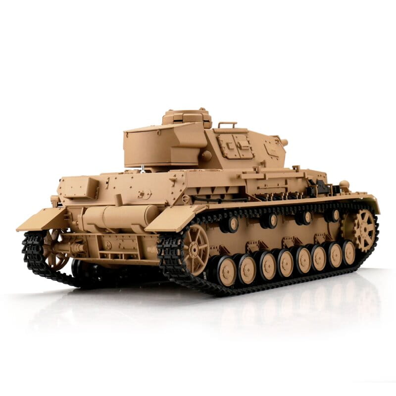 Torro RC Panzer IV Ausf. F1 sand BB+IR (Metallketten) 1:16