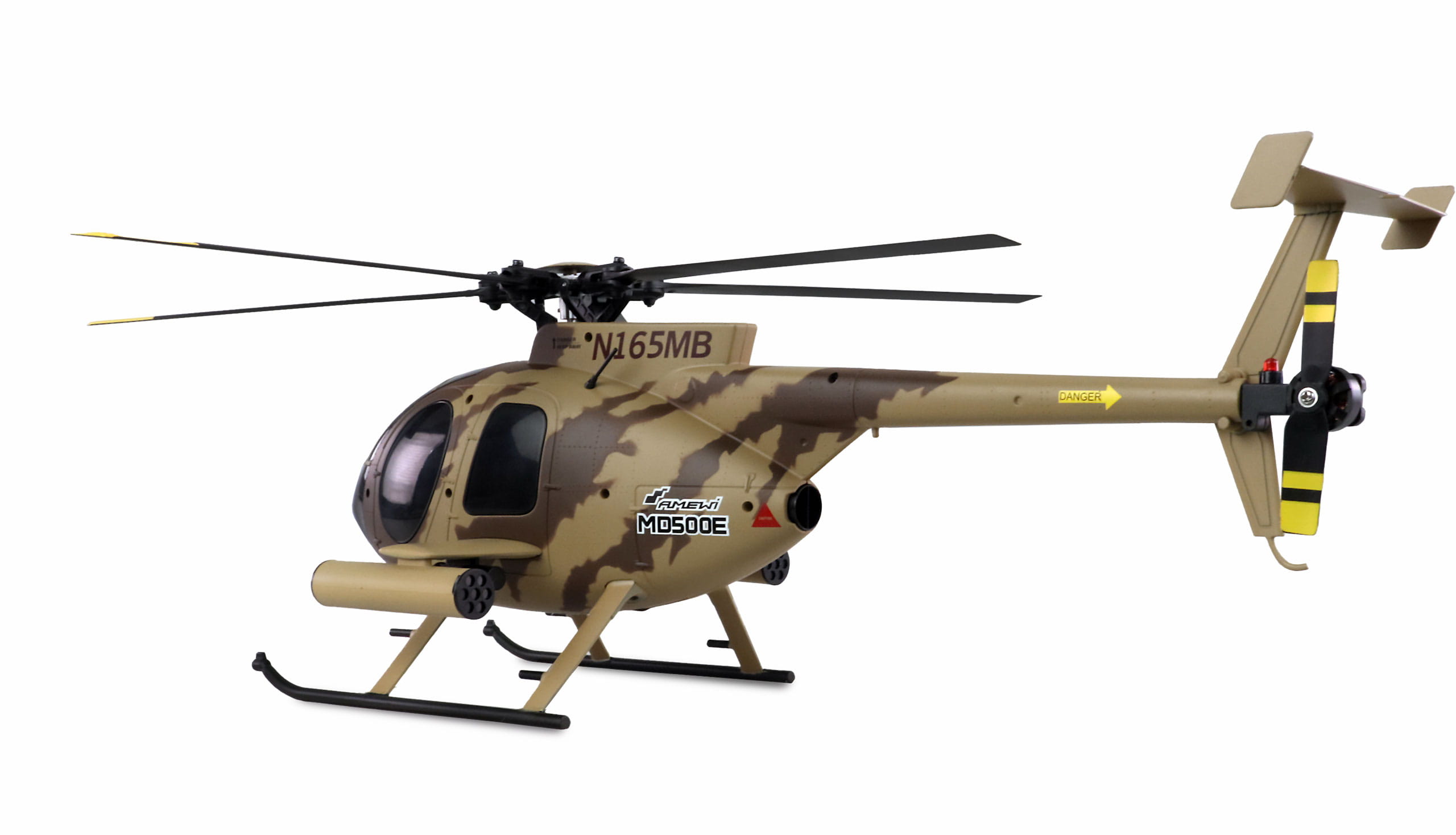 Amewi RC Hubschrauber AFX MD500E Militär brushless 4-Kanal 325mm 6G RTF