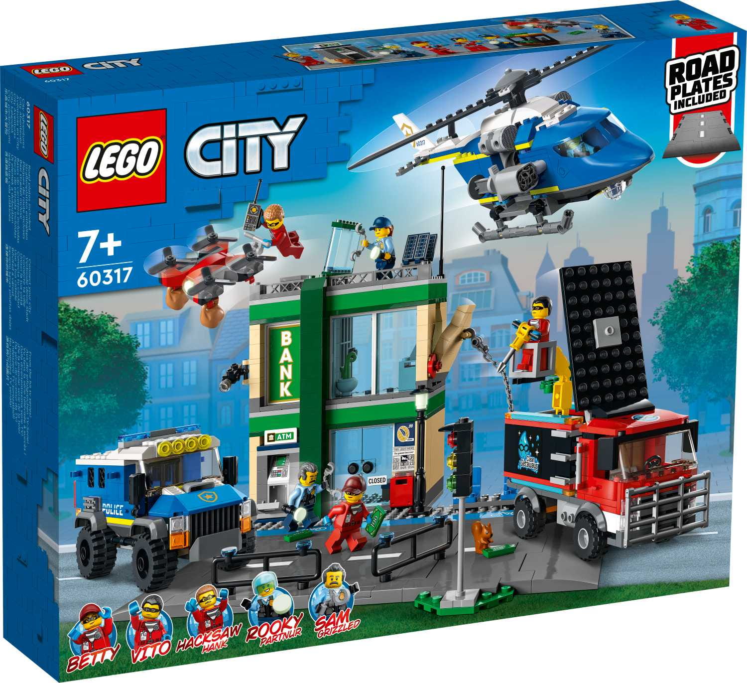 LEGO City Banküberfall mit Verfolgungsjagd
