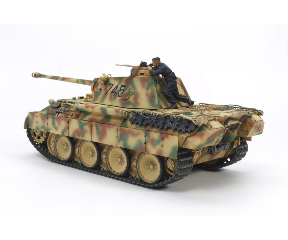 Tamiya Kampf Panzer Panther Ausf. D 1:35 Plastik Modellbau Militär Bausatz
