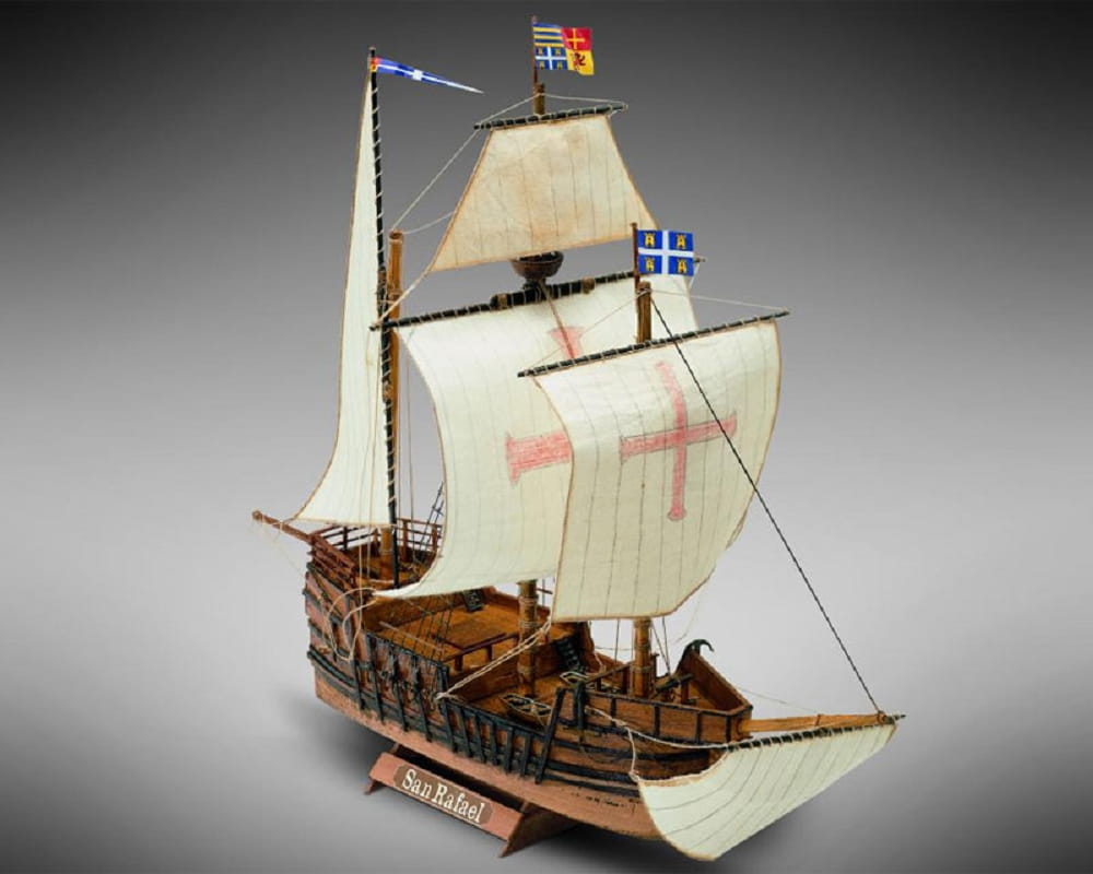 Mini Mamoli Schiff San Rafael 1:115 Holz Bausatz