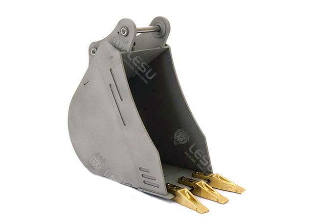 Lesu Schmale-Schaufel fuer 74t-Bagger 58100 - RC-Zubehoer