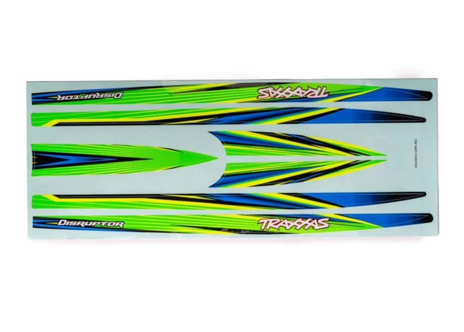 Traxxas Dekor fuer Rumpf gruen - RC-Zubehoer