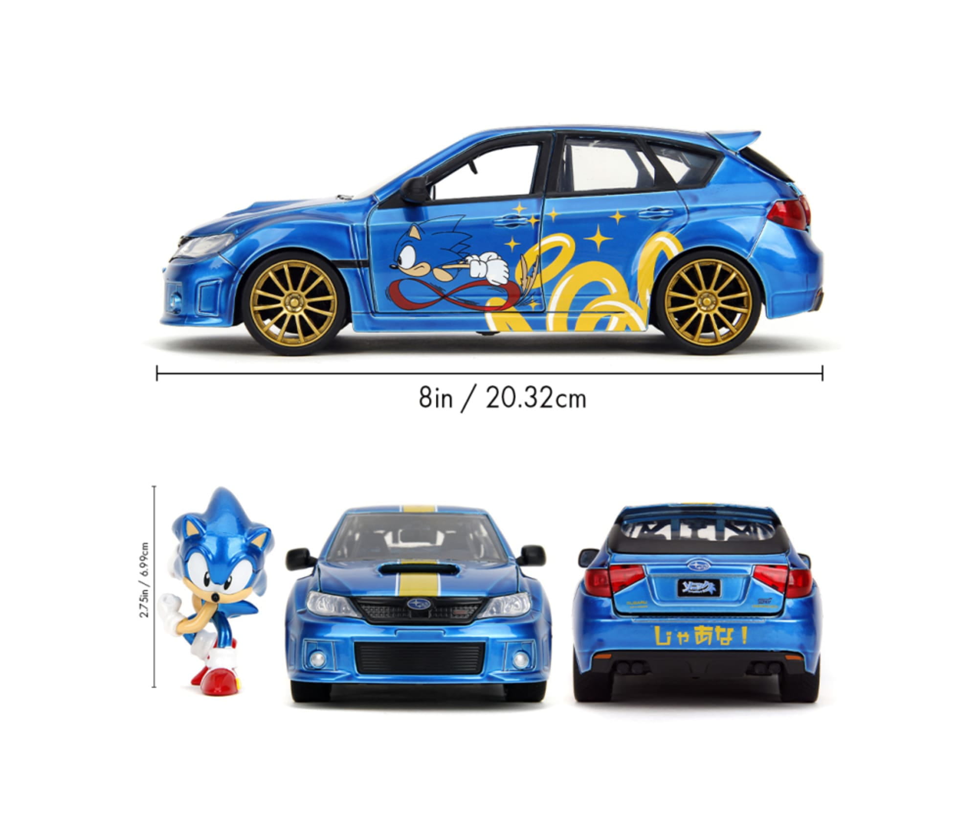 Jada Sonic 2012 Subaru Impreza WRX STI 1_24 - RC-Zubehoer