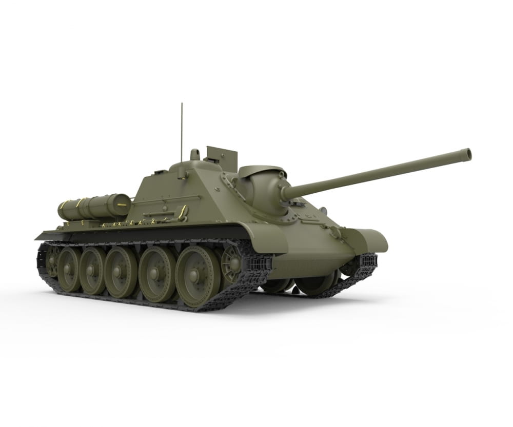miniart 1 35 su 85 mod 1943 mit prod inter Plastikmodellbau von Miniart 1-35 su 85 mod 1943 mit prod inter