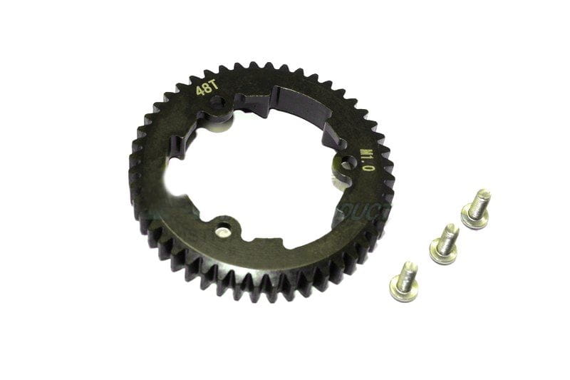 GPM Stahl Hauptzahnrad 48T _Modul 1.0_ fuer Traxxas XO-01 - RC-Zubehoer