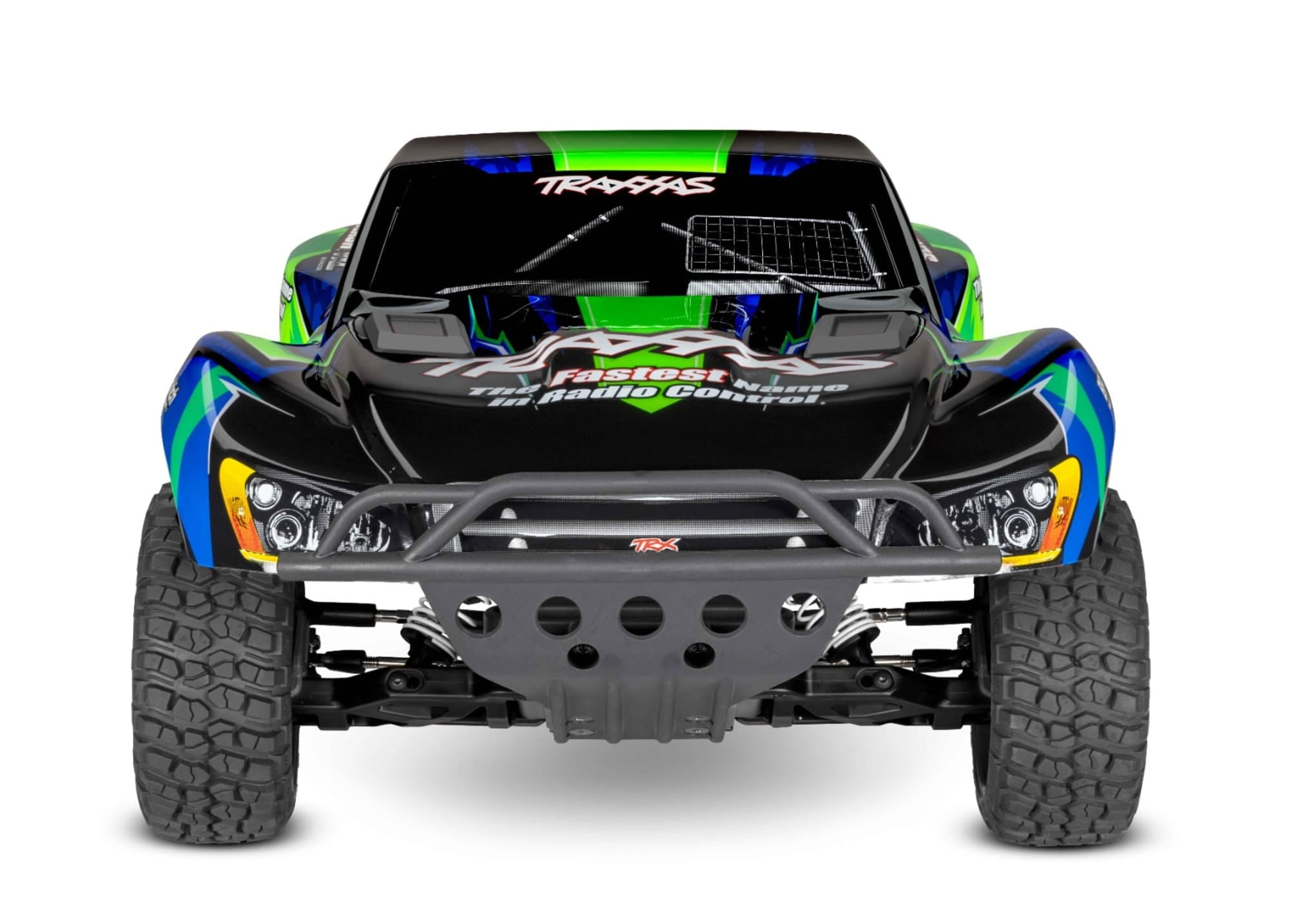 Traxxas Slash VXL Gruen 2WD Short Course Truck 1_10 mit Clipless-Karosserie