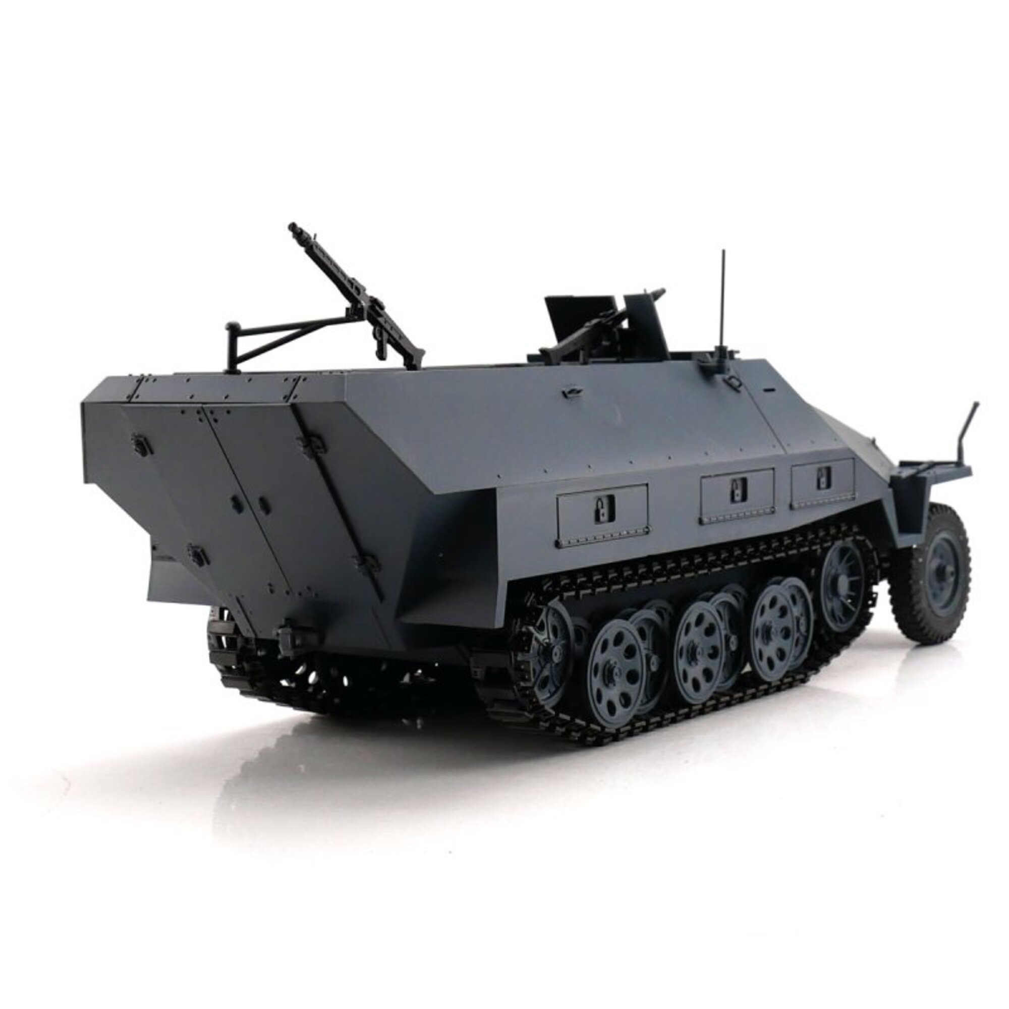 Torro 1_16 RC Modell Sd_ Kfz_ 251_1 Ausf. D in Panzergrau mit funktionalen Details