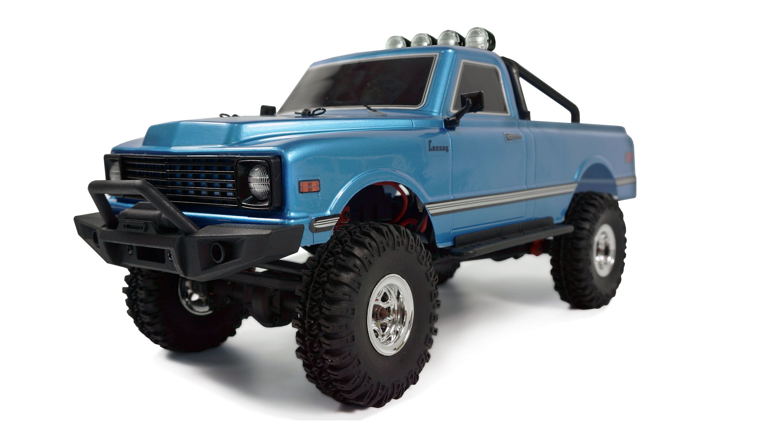 Amewi AMXRock AM18 Scale Crawler Pick-Up 1:18 RTR blau