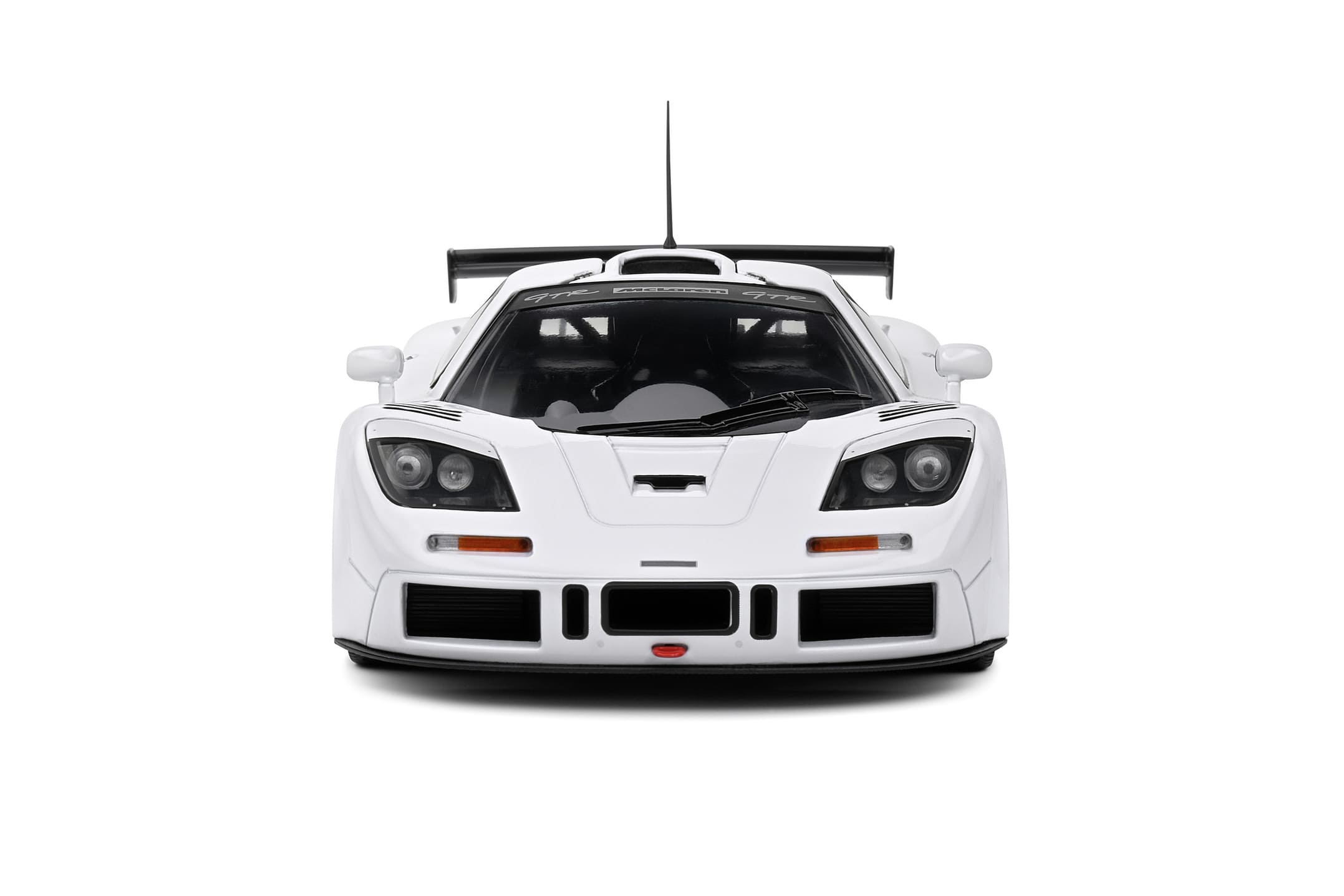 Solido 1_18 McLaren F1 GTR 1996 Modellauto - Detailgetreu_ weisse Nachbildung