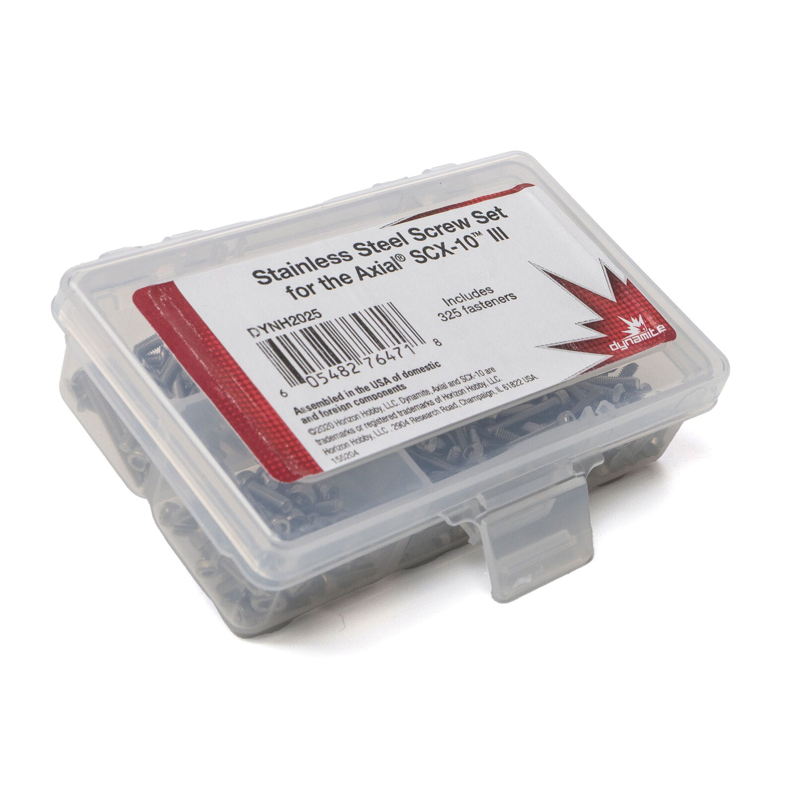 Dynamite Stainless Steel Screw Set_ Axial SCX10 III - RC-Zubehoer
