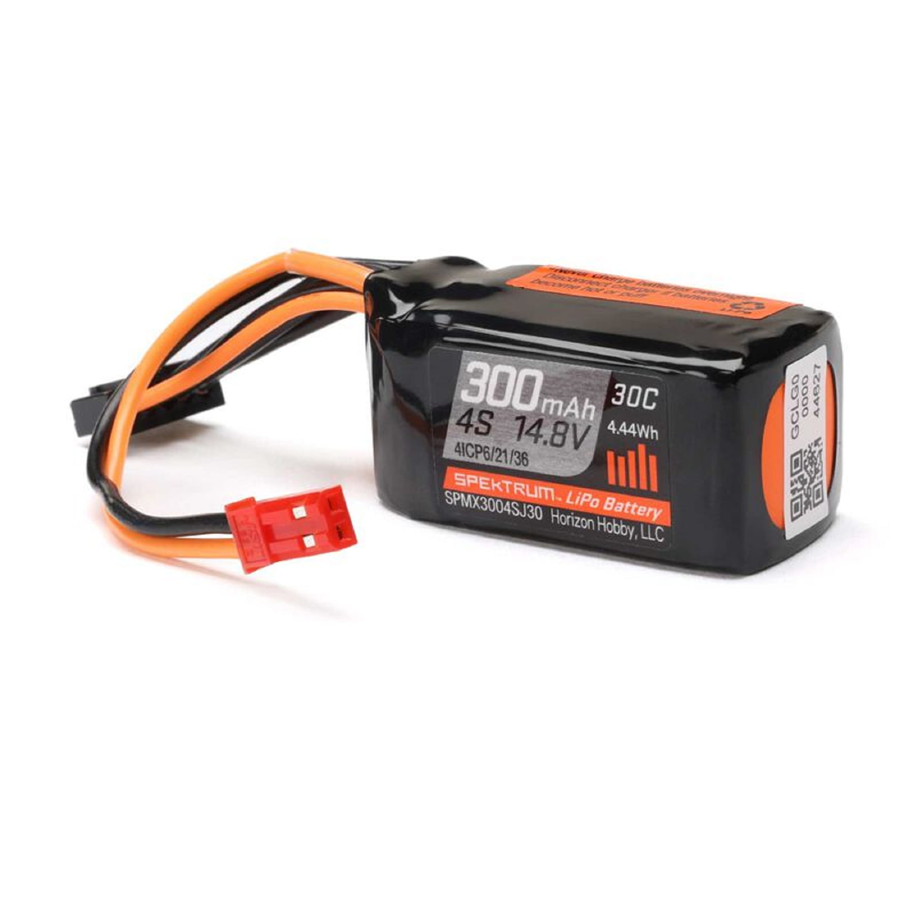 Spektrum Lipo Akku 4S 14_8v 300mAh 30c JST-RCY - RC-Zubehoer