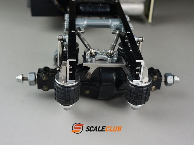 ScaleClub Hinterachs-Luftfederung fuer 2-Achser - RC-Zubehoer