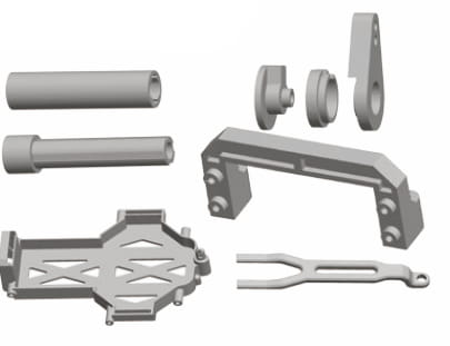 Amewi Wellenhuelse_ Servo - Akkuteile fuer Eagle 3_2 - 3.3 - RC-Zubehoer