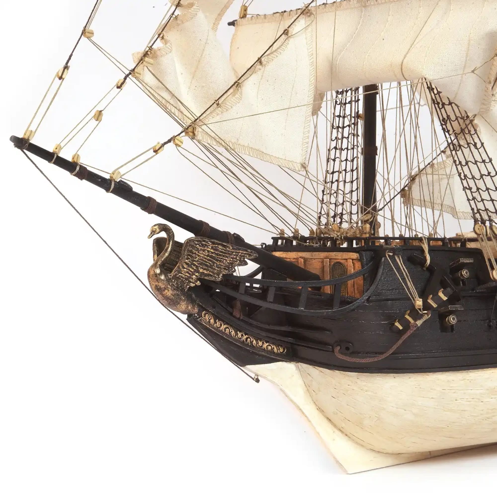 Black Swan Priratenschiff Holzbausatz 1_75 - Modellzubehoer