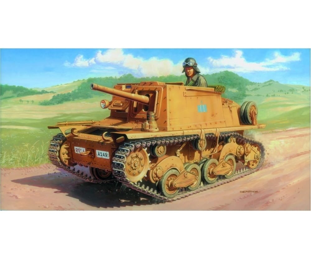 Plastikmodellbau von Italeri 1-35 semovente l 40 47 32