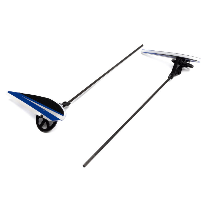 E-flite Lunding Gear Set_ 4-Site Biplane 3D FF _Flat Foamy_ 800mm - RC-Zubehoer