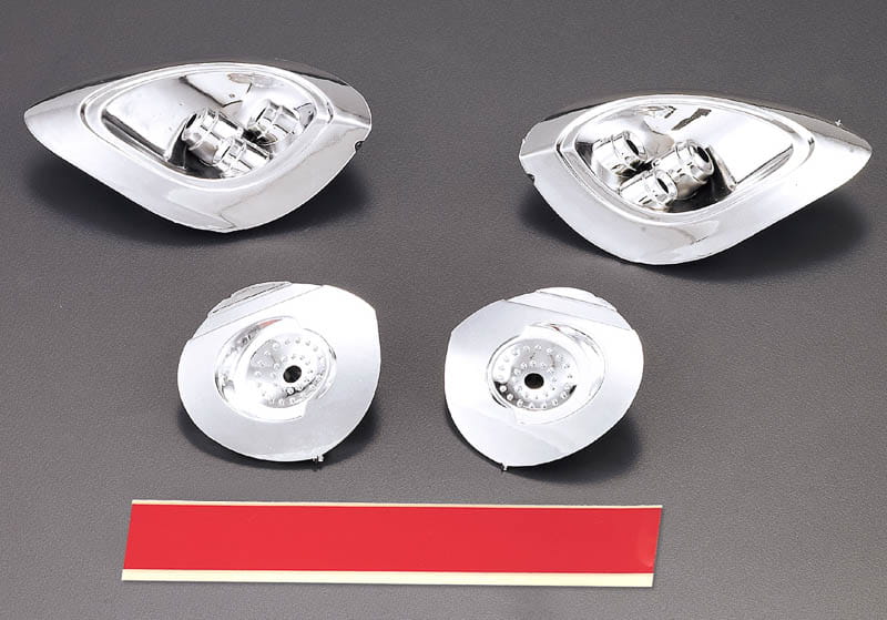 Killerbody Alfa Romeo 8C "1/7", Chrome Scheinwerferreflektoren