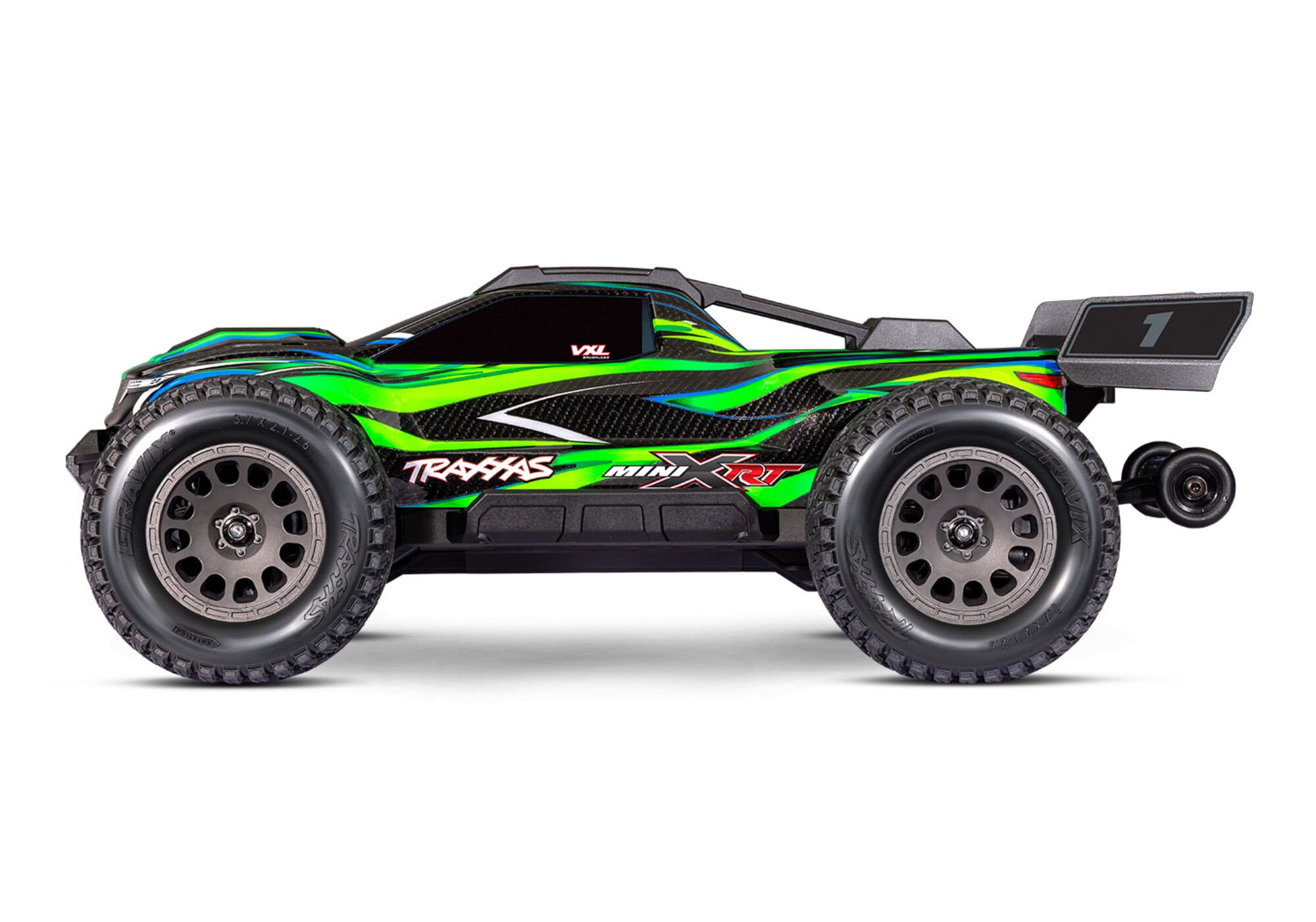 Traxxas Mini XRT VXL-3S Brushless RC Truck 4WD mit LiPo Akku in gruen