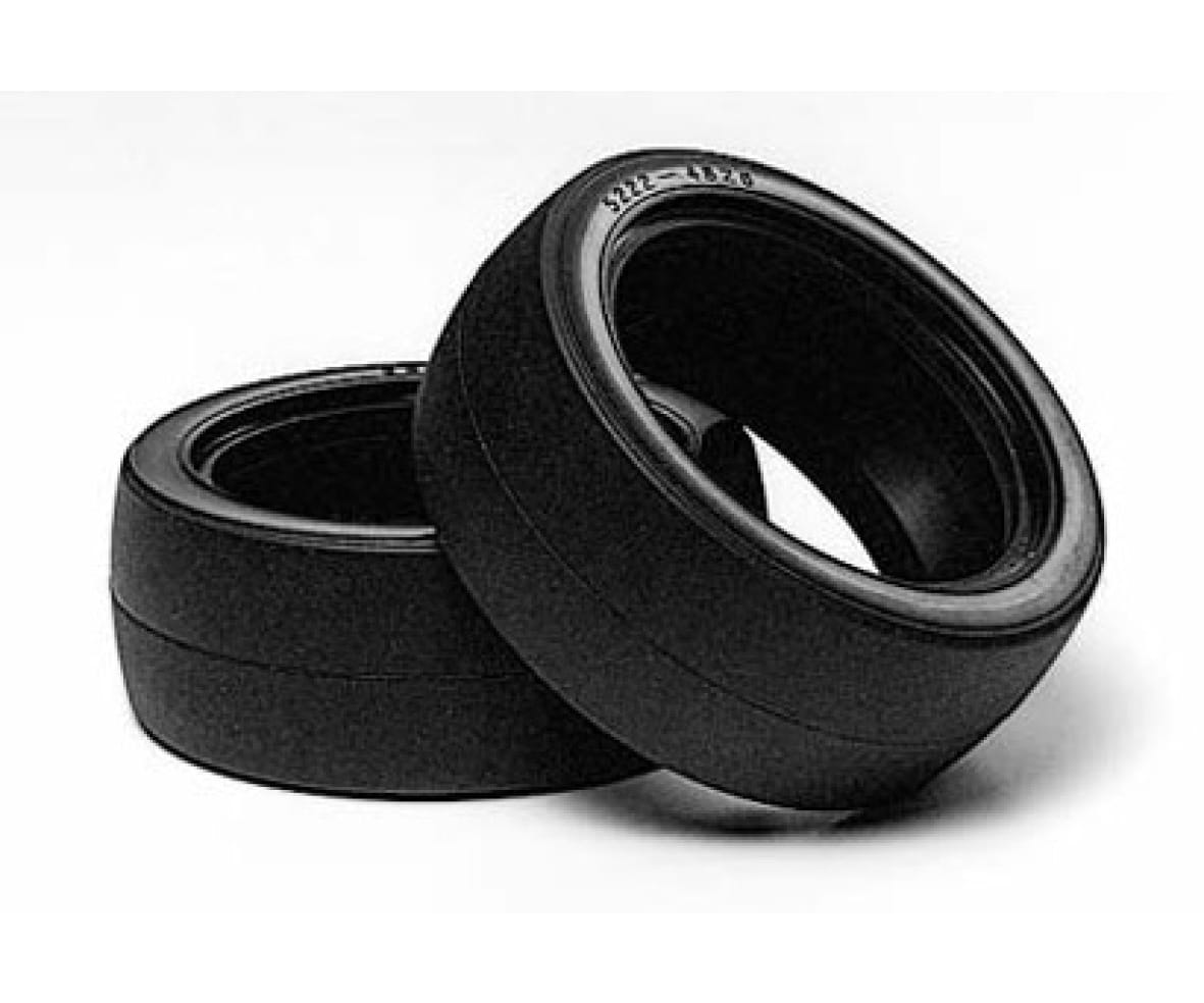 Tamiya Racing Slick Reifen 26mm fuer TT-02 - TT-01 Tamiya Racing Slick Reifen 26mm