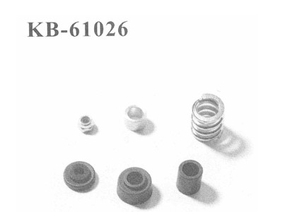 Amewi KB-61026 Feder + Zubehör für Rutschkupplung