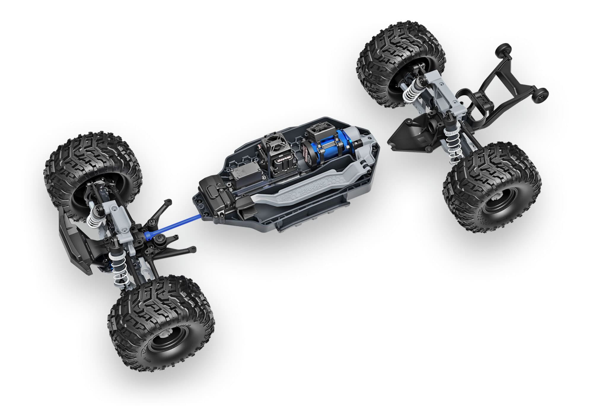 Traxxas Stampede 4X4 VX3 Brushless RTR HD Gruen Monster Truck