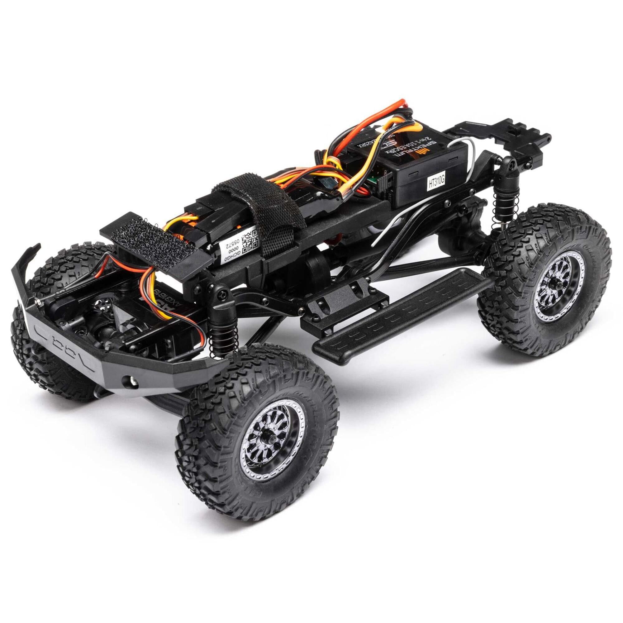 Axial SCX24 Lexus GX 470 1_24 4X4 Crawler RTR Modell mit Akku und Ladegeraet in Schwarz