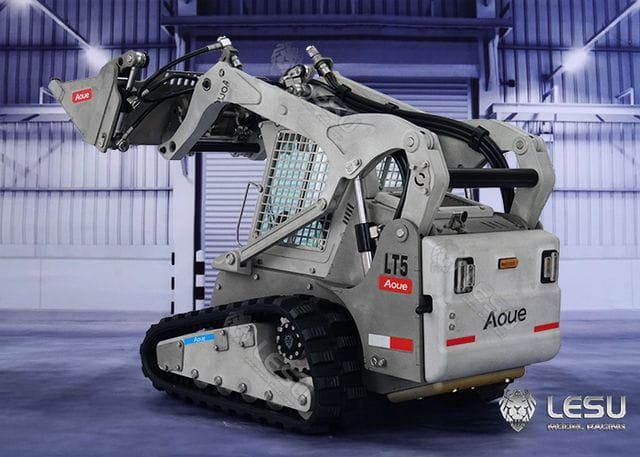 Thicon 1_14 Kompaktlader mit Kettenfahrwerk weiss_schwarz Bausatz - RC-Zubehoer