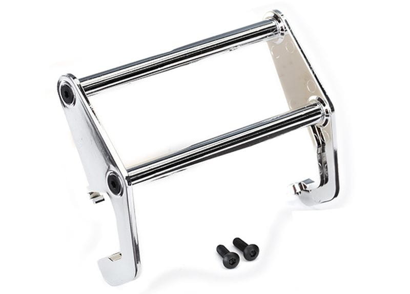 Traxxas Push bar_ Bumper chrome _fuer #8069 Bumper_ - RC-Zubehoer