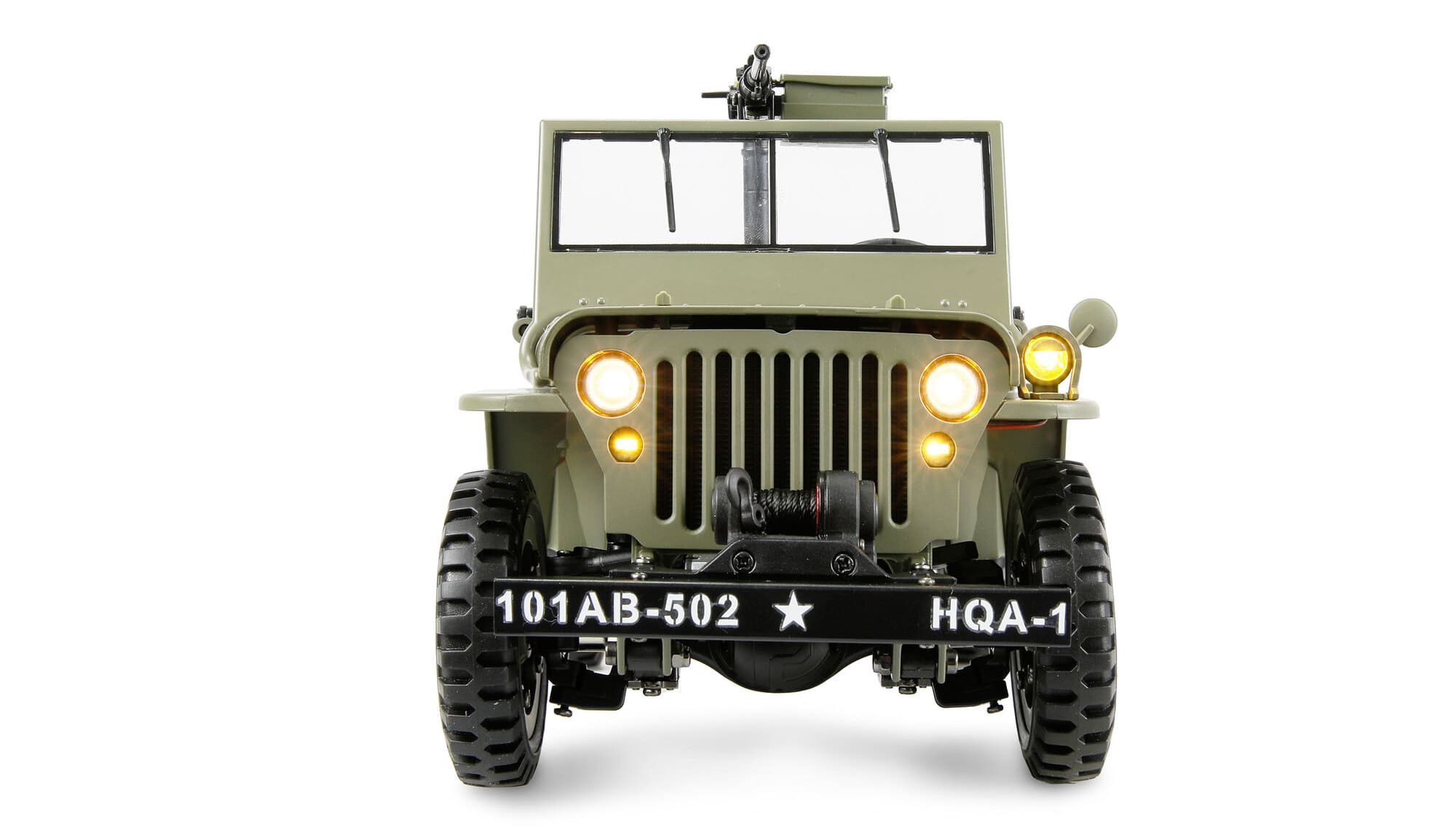 Amewi Jeep Willys MB 1_14 Scale Crawler 4WD RTR gruen