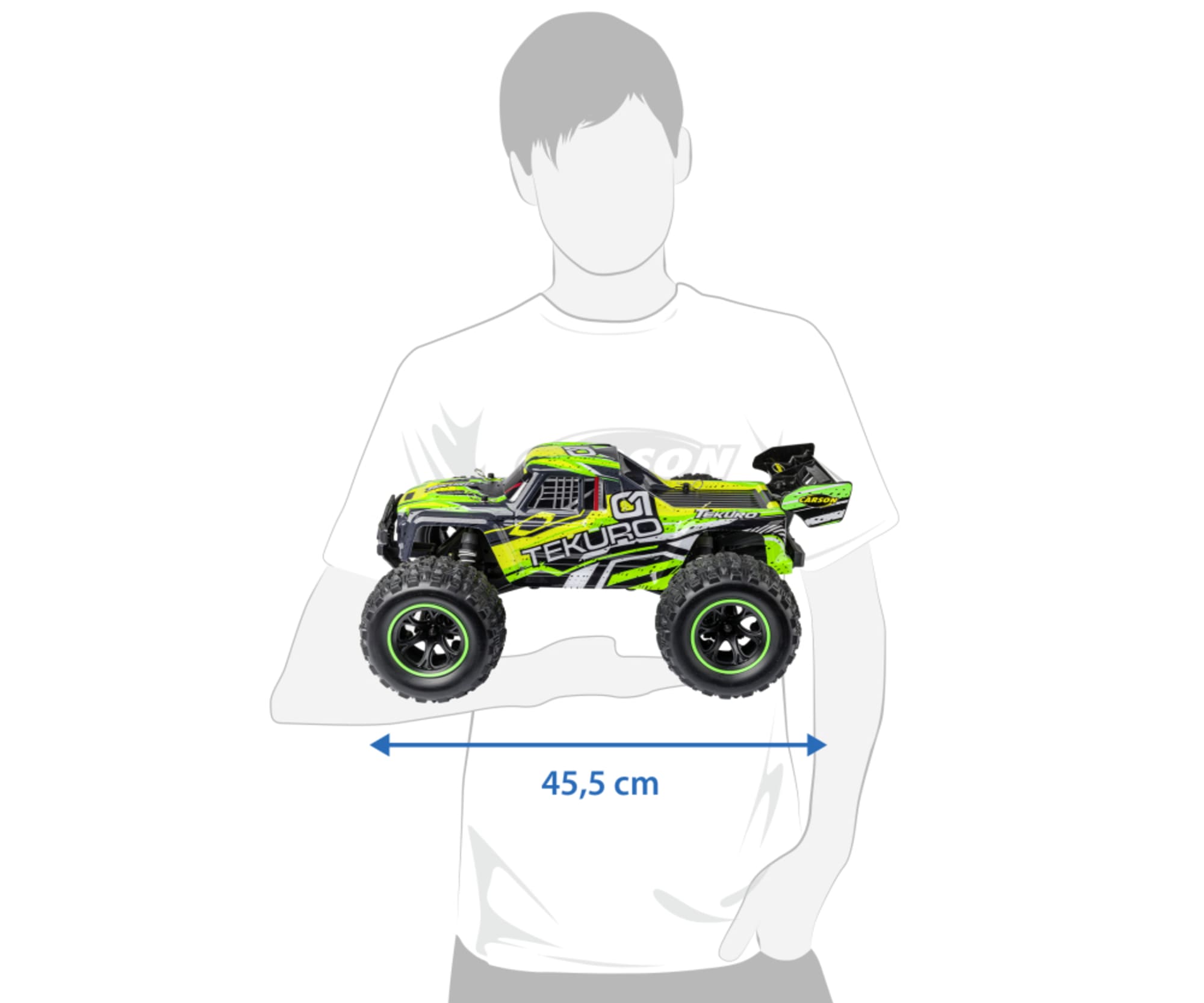 Carson XS Tekuro RC 1_10 4WD grau gruen