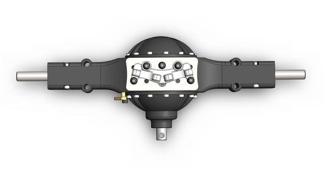 Thicon Adapter-Set Differenzial fuer ScaleClub Federung - RC-Zubehoer