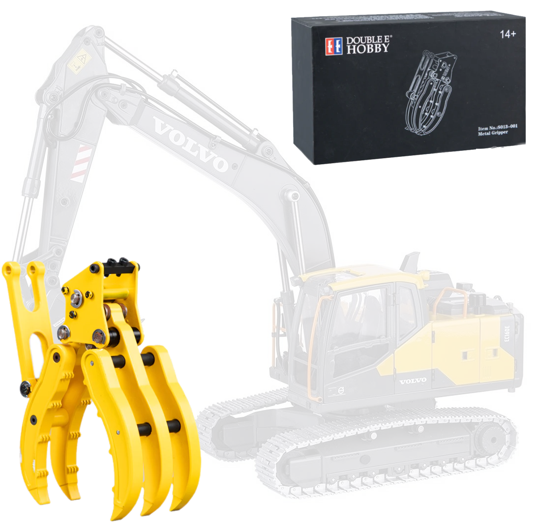 FM Double E Hobby Greifer für Bagger Volvo EC160E 1:14 FM Double E Hobby Greifer für Bagger Volvo EC160E 1:14