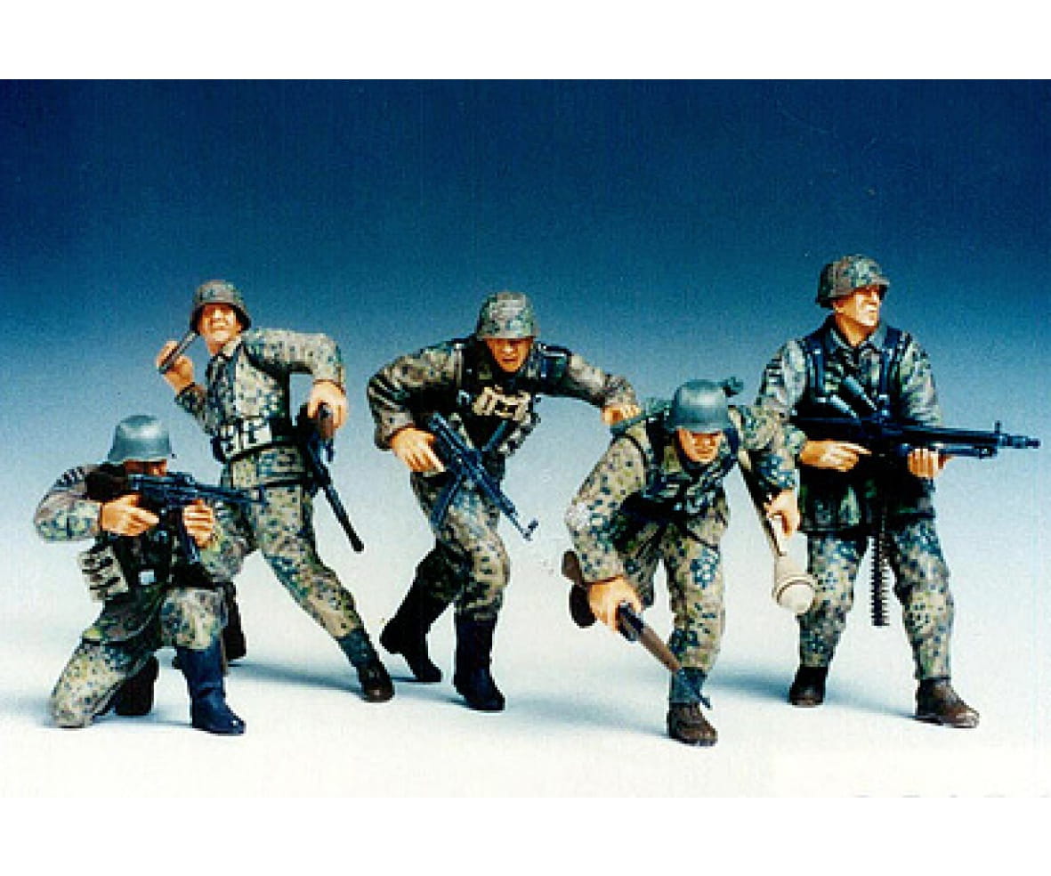 Tamiya WWII Figuren Set Deutsche Frontsoldaten 1:35 Plastik Modellbau Militär Bausatz Tamiya WWII Figuren Set Deutsche Frontsoldaten 1_35 Plastik Modellbau Militaer Bausatz - RC-Zubehoer