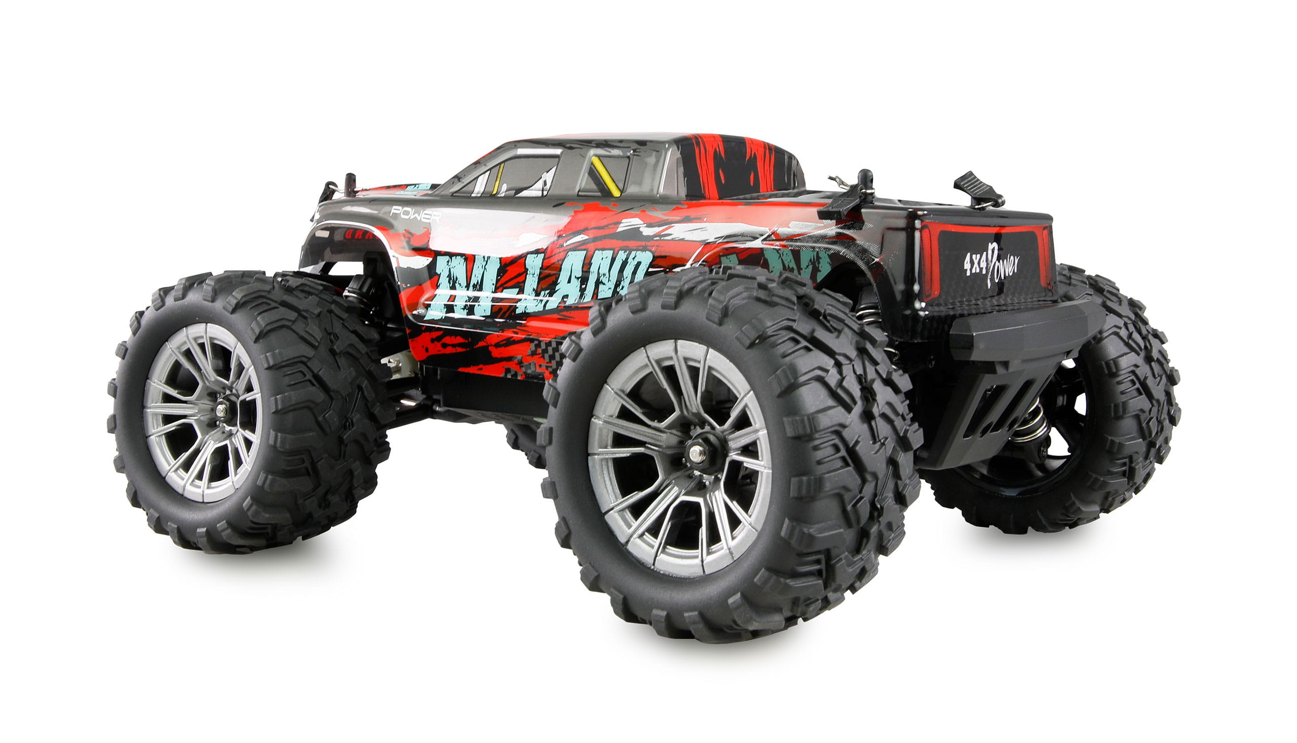 Amewi M-Land RC Monstertruck 48km_h 4WD 1_16 RTR rot - Art_-Nr. 22622