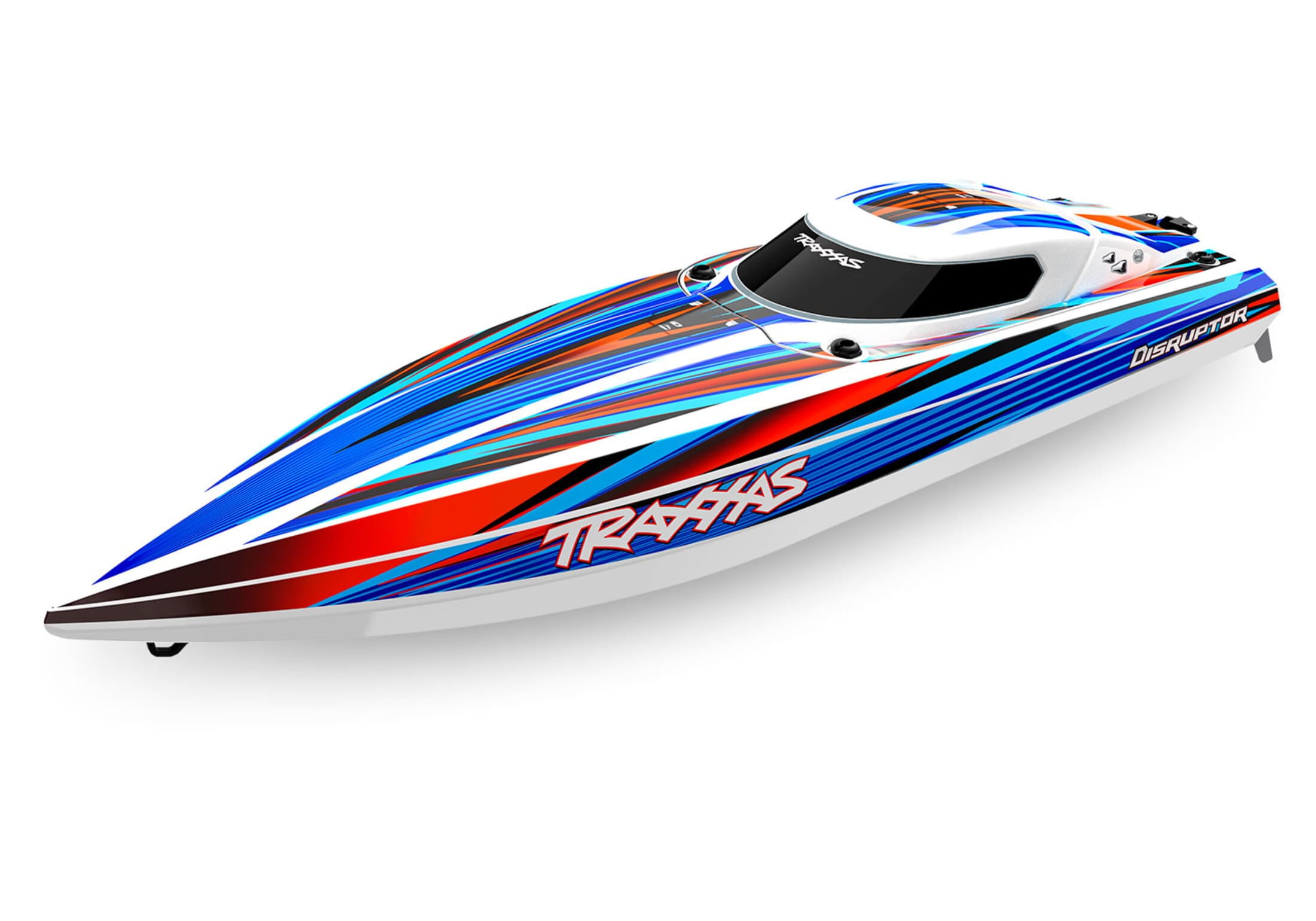 Traxxas DISRUPTOR Brushless RC-Boot in Blau Traxxas DISRUPTOR Brushless RC-Boot blau