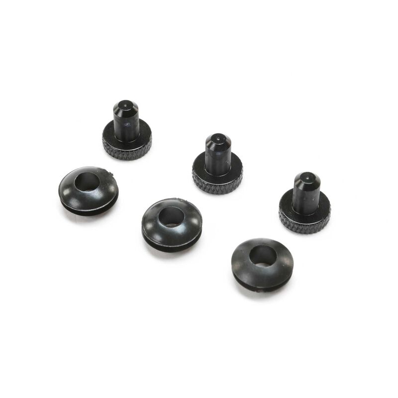Proboat Drain Plug and Grommet Set _3ea_ - RC-Zubehoer